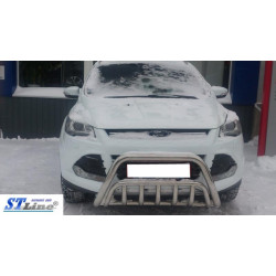 Купити Кенгурятник WT002 (нерж.) для Ford Kuga/Escape 2013-2019 рр