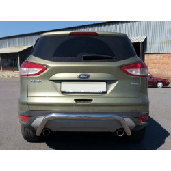 Купити Задня дуга AK007 (нерж) для Ford Kuga 2008-2013 рр