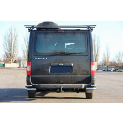 Купити Задні куточки AK003-Double (нерж.) для Ford Transit 2000-2014 рр