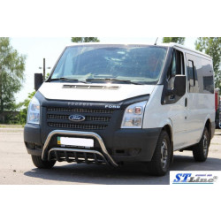 Купити Кенгурятник WT002 (2006-2014, нерж.) для Ford Transit рр