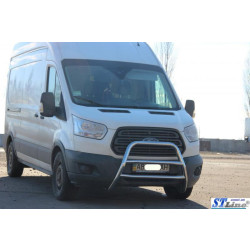 Купити Кенгурятник WT022 (нерж.) для Ford Transit 2014- рр