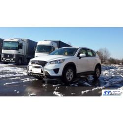 Купити Передній захист WT021 (нерж.) для Mazda CX-5 2012-2017рр