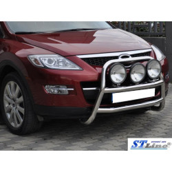 Купити Передній захист WT018 (нерж.) для Mazda CX-7 2006-2012рр
