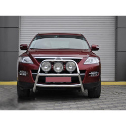 Купити Передній захист WT018 (нерж.) для Mazda CX-7 2006-2012рр