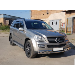 Купити Передня дуга ST015 (нерж.) для Mercedes GL сlass X164