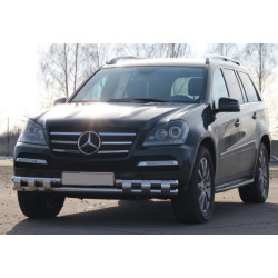 Купити Передня дуга ST015 (нерж.) для Mercedes GL сlass X164