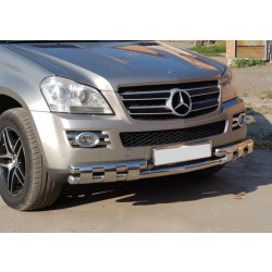Купити Передня дуга ST015 (нерж.) для Mercedes GL сlass X164