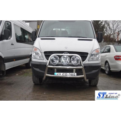 Купити Кенгурятник високий WT018 (нерж.) для Mercedes Sprinter W906 2006-2018 рр