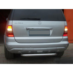 Купити Задня дуга AK006 (нерж.) для Mercedes ML W163