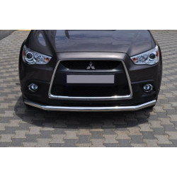 Купити Передній захист ST008 (нерж.) для Mitsubishi ASX 2010-2023 рр