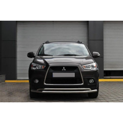 Купити Передній захист ST017 (нерж.) для Mitsubishi ASX 2010-2023 рр