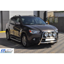 Купити Кенгурятник WT018 (нерж.) для Mitsubishi ASX 2010-2023 рр
