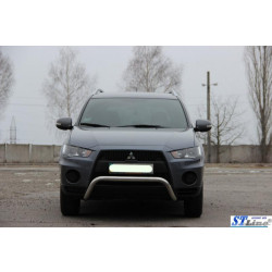 Купити Кенгурятник WT007 (нерж.) для Mitsubishi Outlander 2006-2012 рр
