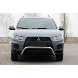 Купити Кенгурятник WT007 (нерж.) для Mitsubishi Outlander 2006-2012 рр