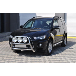 Купити Кенгурятник WT018 (нерж.) для Mitsubishi Outlander 2006-2012 рр