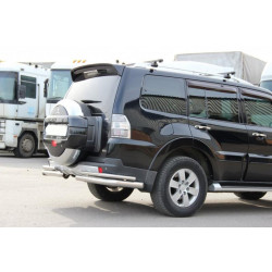Купити Задня дуга AK003 Подвійний (нерж.) для Mitsubishi Pajero Wagon IV