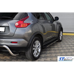Купити Задня дуга AK007 (нерж) для Nissan Juke 2010-2019 рр