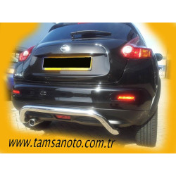 Купити Задня дуга AK007 (нерж) для Nissan Juke 2010-2019 рр