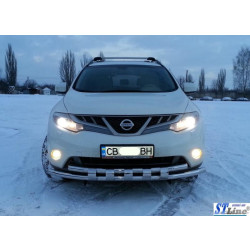 Купити Передній захист ST015 (нерж) для Nissan Murano 2008-2014 рр