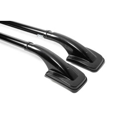 Купити Рейлінги з перемичками (2 шт, чорні) для Toyota Hilux 2015- рр