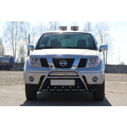 Купити Кенгурятник WT003 (нерж) для Nissan Pathfinder R51 2005-2014рр