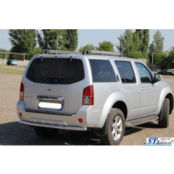 Купити Задня дуга AK002 (нерж) для Nissan Pathfinder R51 2005-2014рр