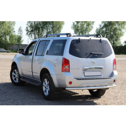 Купити Задня дуга AK002 (нерж) для Nissan Pathfinder R51 2005-2014рр