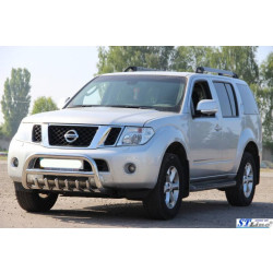 Купити Кенгурятник WT008 (нерж) для Nissan Pathfinder R51 2005-2014рр