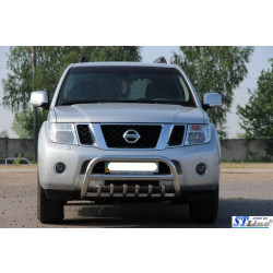 Купити Кенгурятник WT008 (нерж) для Nissan Pathfinder R51 2005-2014рр