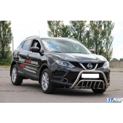 Купити Кенгурятник WT002 (нерж) для Nissan Qashqai/Rogue Sport 2014-2021 рр