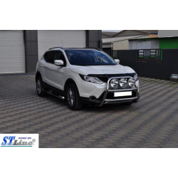 Купити Кенгурятник WT018 (нерж) для Nissan Qashqai/Rogue Sport 2014-2021 рр