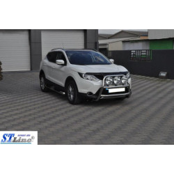 Купити Кенгурятник WT018 (нерж) для Nissan Qashqai/Rogue Sport 2014-2021 рр