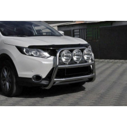 Купити Кенгурятник WT018 (нерж) для Nissan Qashqai/Rogue Sport 2014-2021 рр