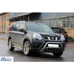 Купити Передній захист WT002 (нерж) для Nissan X-trail T31 2007-2014рр