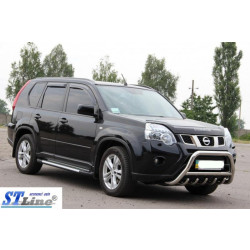 Купити Передній захист WT003 (нерж) для Nissan X-trail T31 2007-2014рр