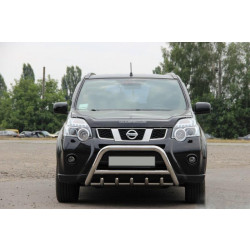 Купити Передній захист WT003 (нерж) для Nissan X-trail T31 2007-2014рр