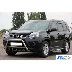 Купити Передній захист WT003 (нерж) для Nissan X-trail T31 2007-2014рр
