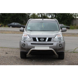 Купити Передній захист WT007 (нерж) для Nissan X-trail T31 2007-2014рр