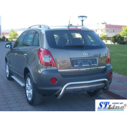 Купити Задня дуга AK007-1 (нерж.) для Opel Antara 2006-2017 рр