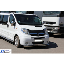 Купити Передній захист ST014/2 (нерж.) для Nissan Primastar 2002-2014 рр