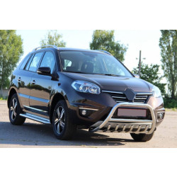 Купити Кенгурятник WT003 (нерж.) для Renault Koleos 2008-2016 рр