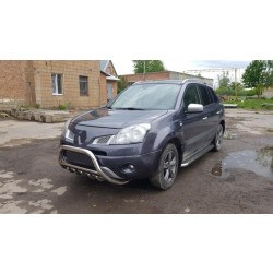 Купити Кенгурятник WT003 (нерж.) для Renault Koleos 2008-2016 рр
