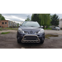 Купити Кенгурятник WT003 (нерж.) для Renault Koleos 2008-2016 рр