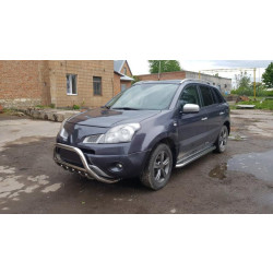 Купити Кенгурятник WT003 (нерж.) для Renault Koleos 2008-2016 рр