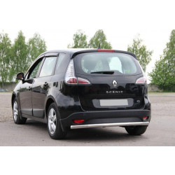Купити Задня дуга AK002 (нерж) для Renault Scenic/Grand 2009-2016 рр