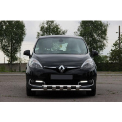 Купити Передня дуга ST015 (нерж.) для Renault Scenic/Grand 2009-2016 рр