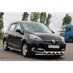 Купити Передня дуга ST015 (нерж.) для Renault Scenic/Grand 2009-2016 рр