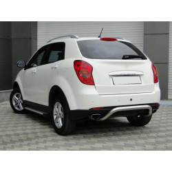 Купити Задня дуга AK006 (нерж) для SsangYong Korando 2010-2019 рр