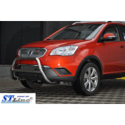Купити Кенгурятник WT005 (нерж.) для SsangYong Korando 2010-2019 рр