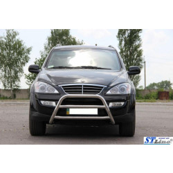 Купити Кенгурятник WT022 (нерж) для SsangYong Kyron 2005-2014 рр